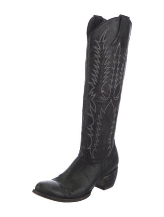 Old Gringo Leather Patterned Riding Boots