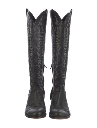 Old Gringo Leather Patterned Riding Boots