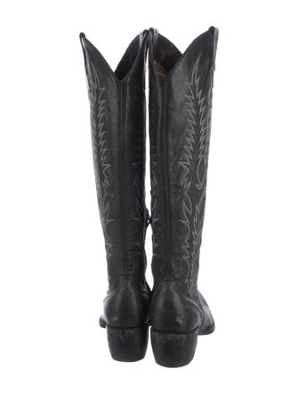 Old Gringo Leather Patterned Riding Boots