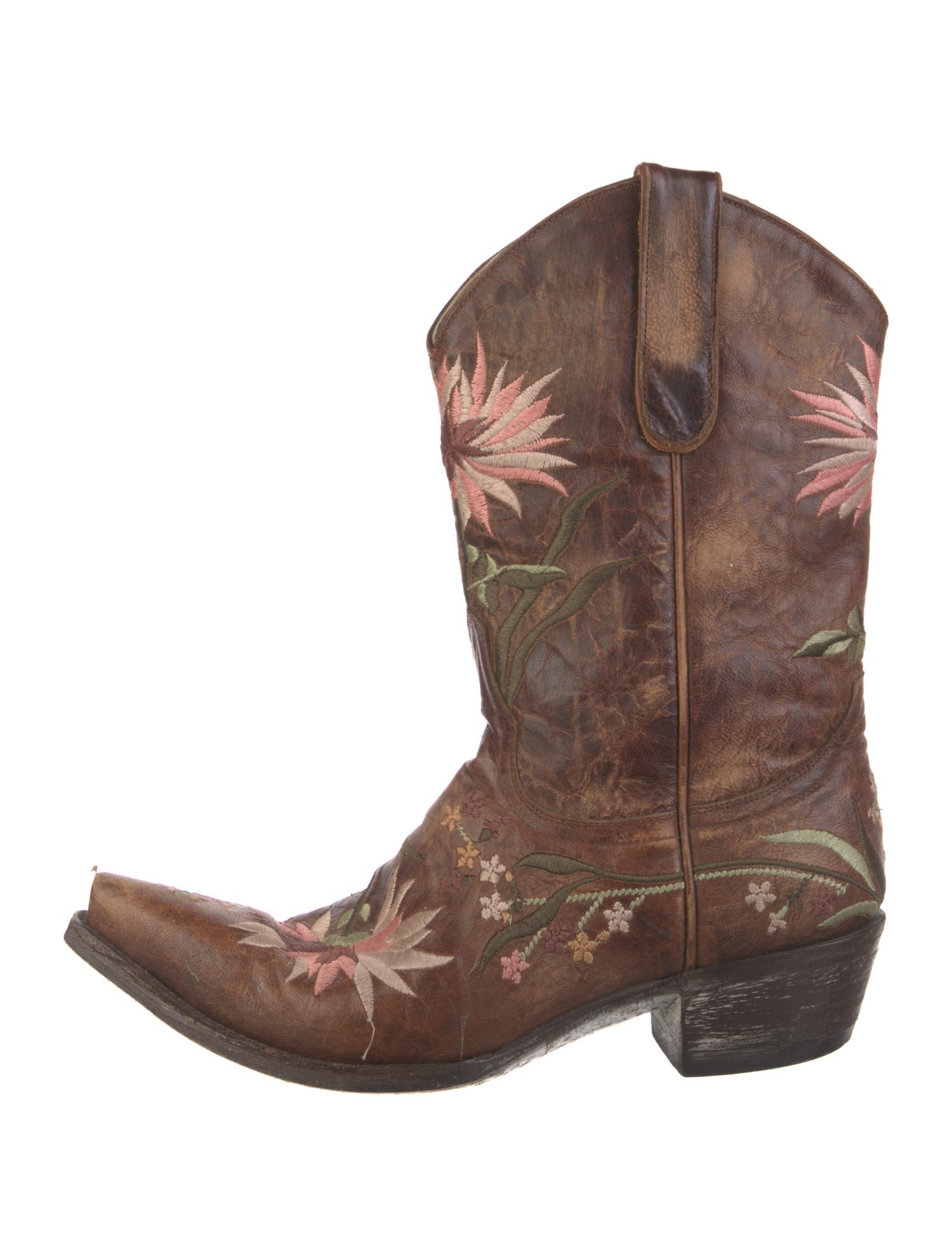 Old Gringo Leather Patterned Western Boots