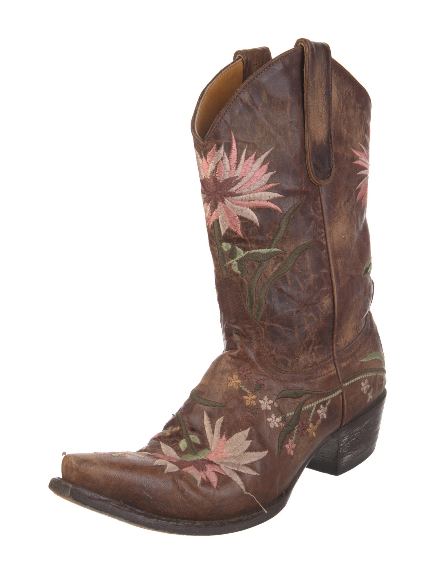 Old Gringo Leather Patterned Western Boots