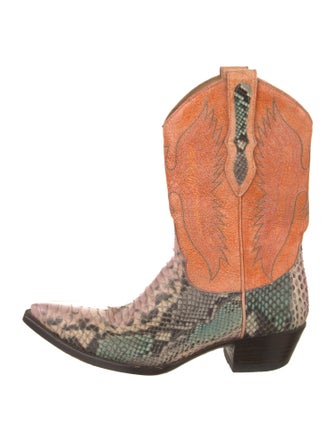 Old Gringo Snakeskin Animal Print Western Boots