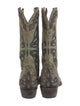 Old Gringo Suede Printed Western Boots