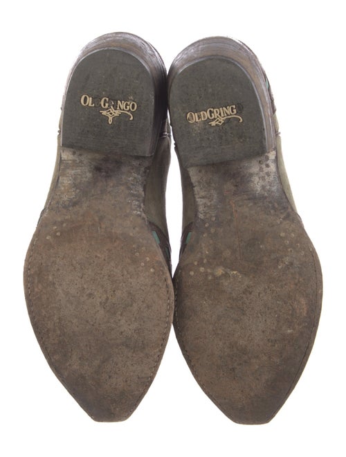 Old Gringo Suede Printed Western Boots