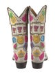 Old Gringo Leather Printed Moto Boots