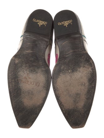 Old Gringo Leather Printed Moto Boots