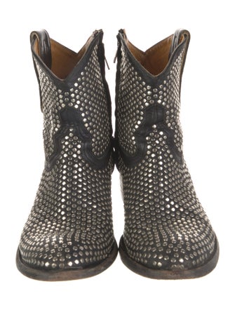 Old Gringo Leather Studded Accents Western Boots