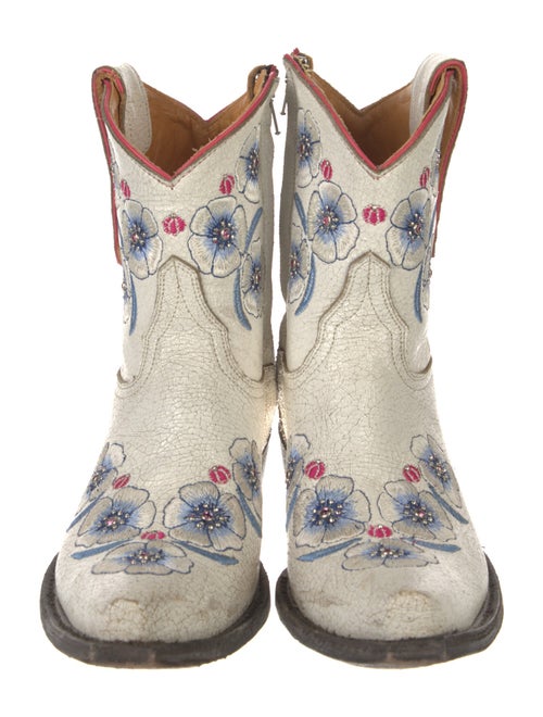 Old Gringo Leather Floral Print Western Boots