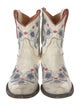 Old Gringo Leather Floral Print Western Boots