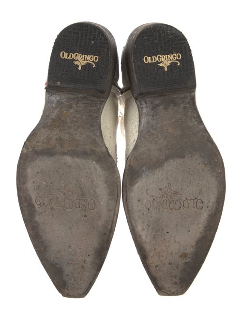 Old Gringo Leather Floral Print Western Boots