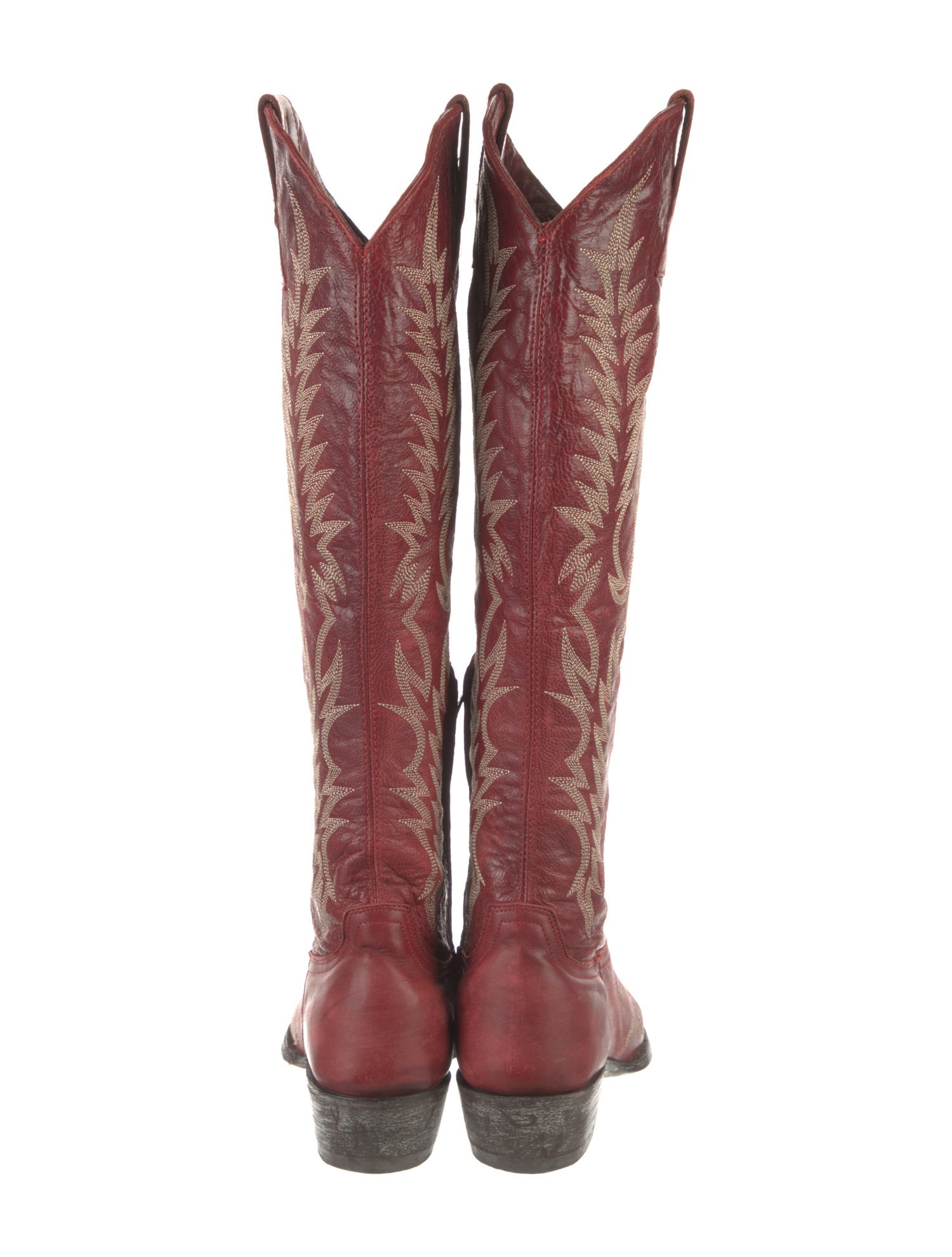 Old Gringo Leather Embroidered Accent Riding Boots