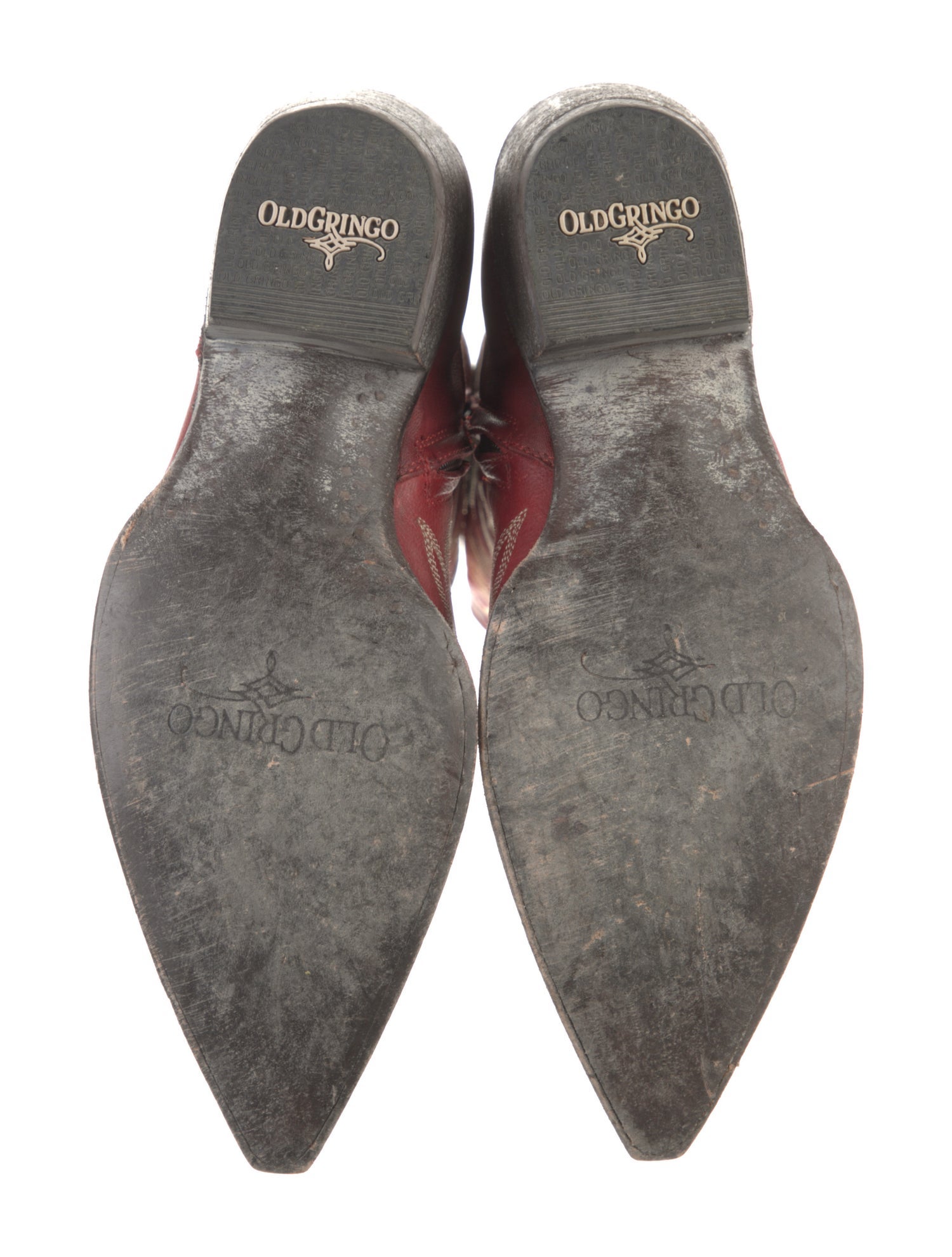 Old Gringo Leather Embroidered Accent Riding Boots