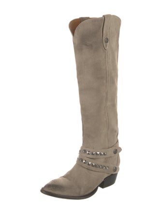 Old Gringo Suede Riding Boots