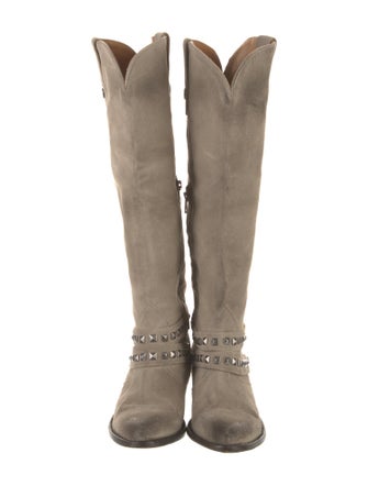 Old Gringo Suede Riding Boots