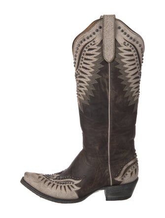 Old Gringo Leather Animal Print Western Boots