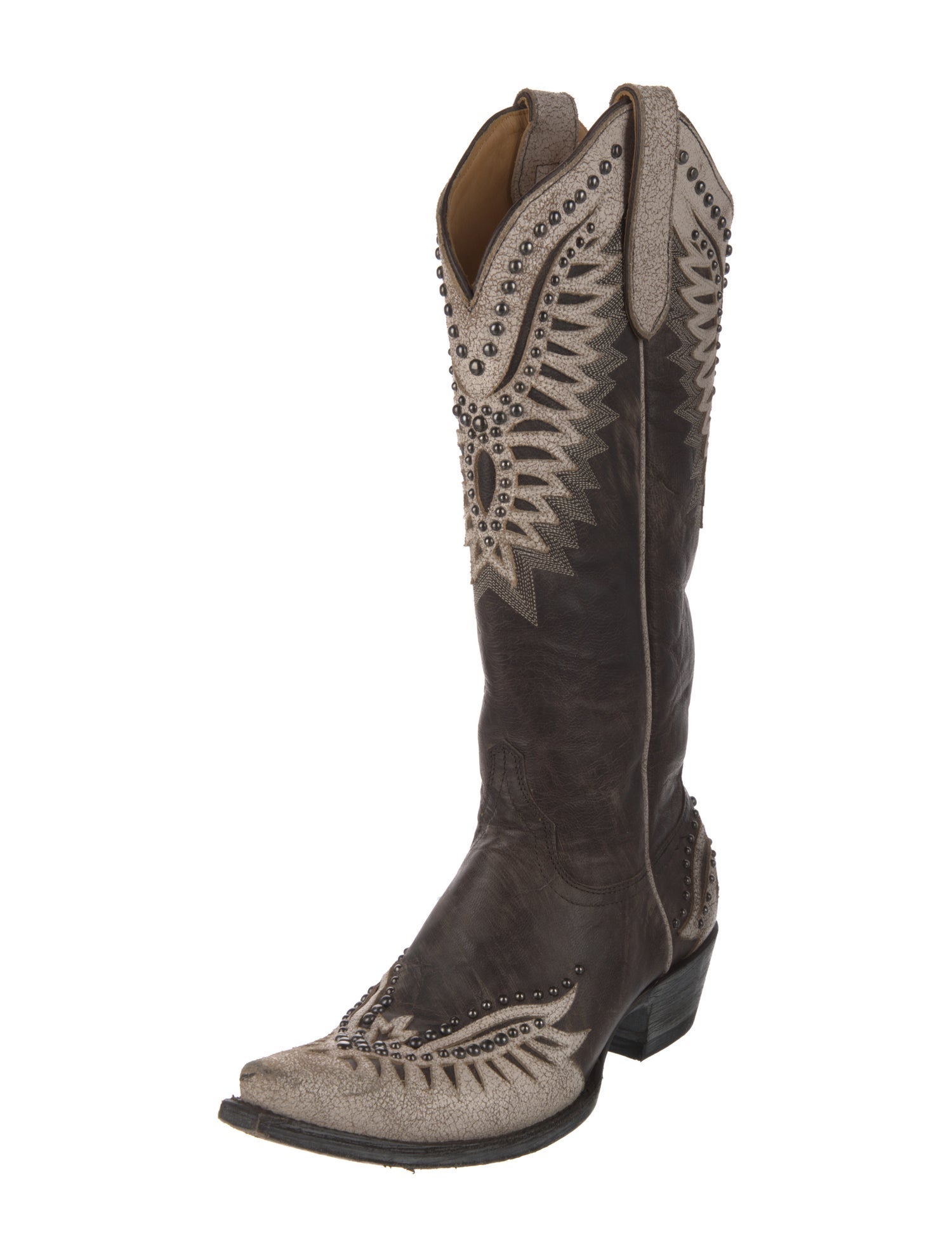 Old Gringo Leather Animal Print Western Boots