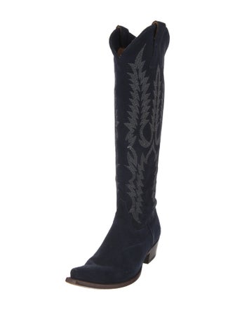 Old Gringo Leather Embroidered Accent Riding Boots