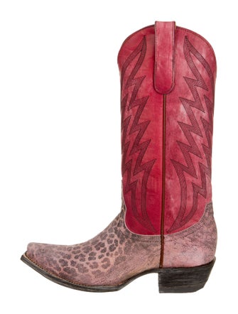 Old Gringo Leather Patterned Western Boots