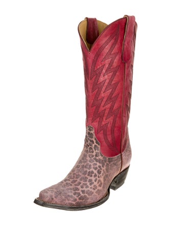 Old Gringo Leather Patterned Western Boots