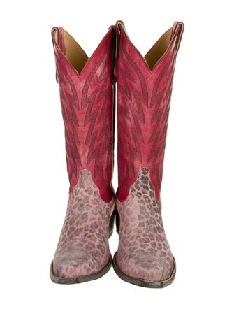 Old Gringo Leather Patterned Western Boots