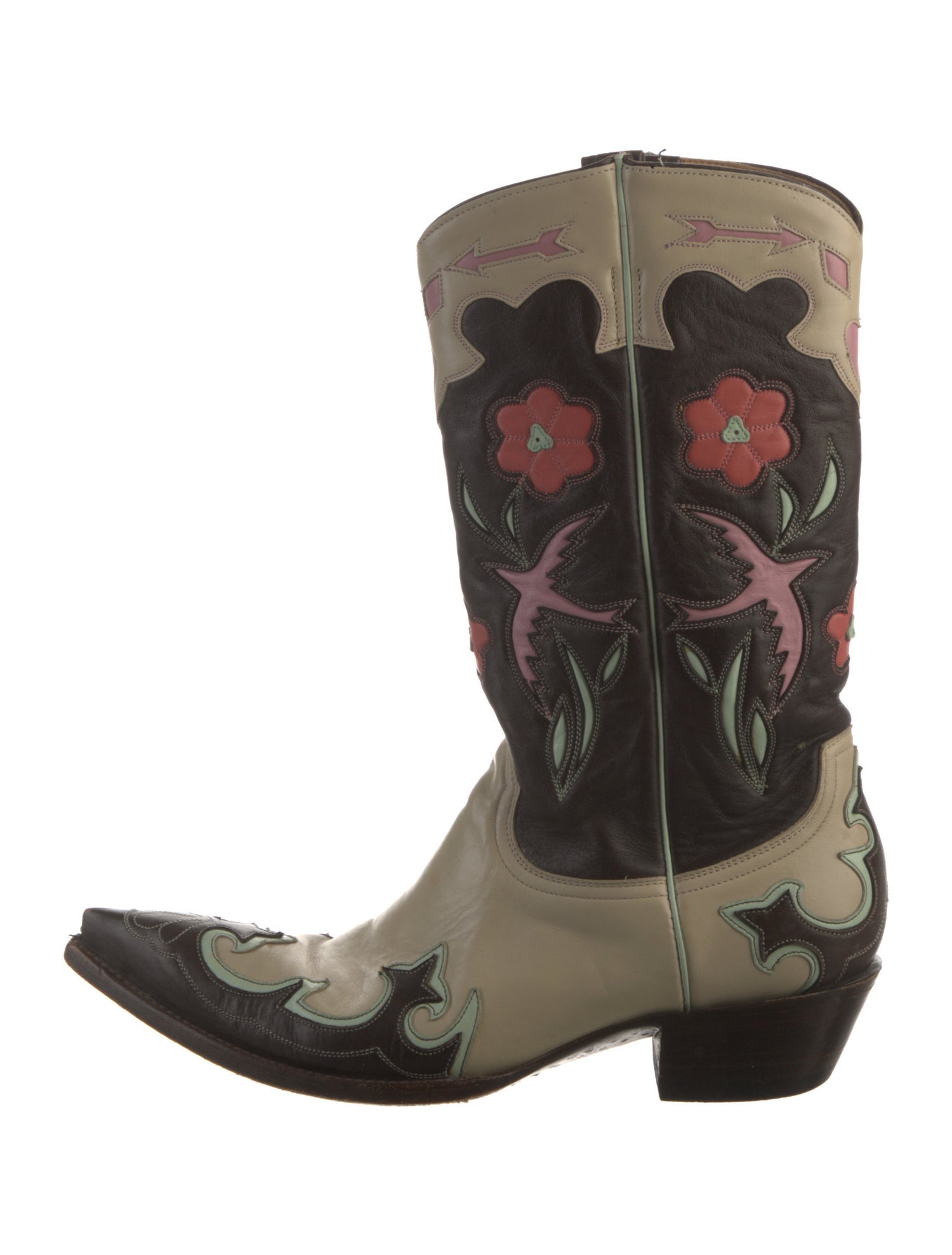 Old Gringo Leather Patterned Western Boots