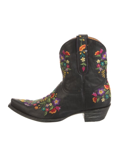 Old Gringo Leather Floral Print Western Boots