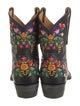 Old Gringo Leather Floral Print Western Boots