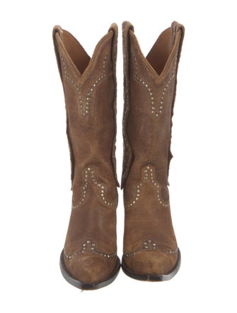 Old Gringo Leather Studded Accents Western Boots
