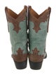 Old Gringo Leather Colorblock Pattern Western Boots