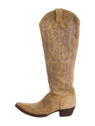 Old Gringo Leather Printed Riding Boots