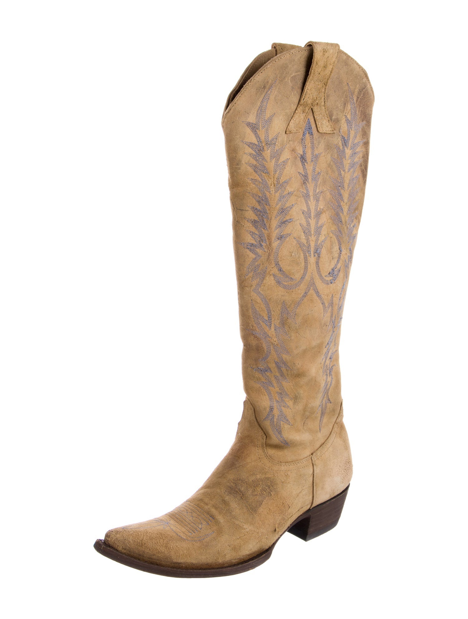Old Gringo Leather Printed Riding Boots