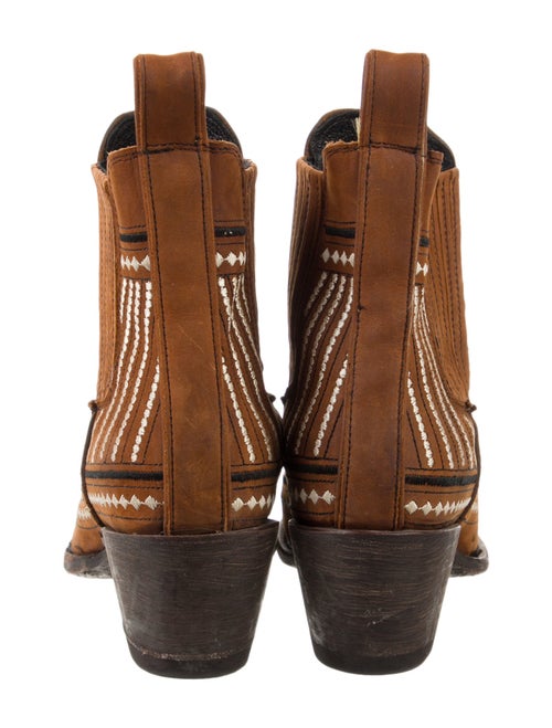 Old Gringo Suede Printed Chelsea Boots