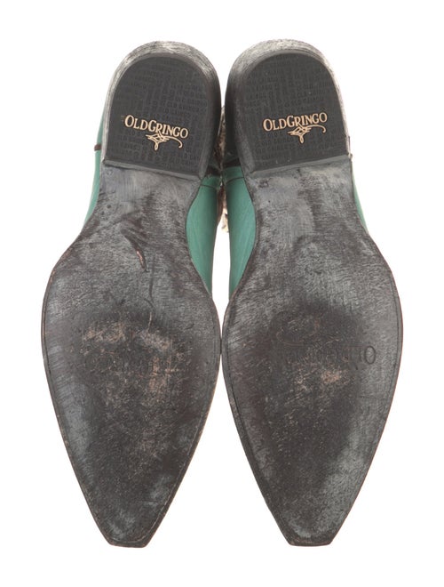 Old Gringo Leather Colorblock Pattern Western Boots