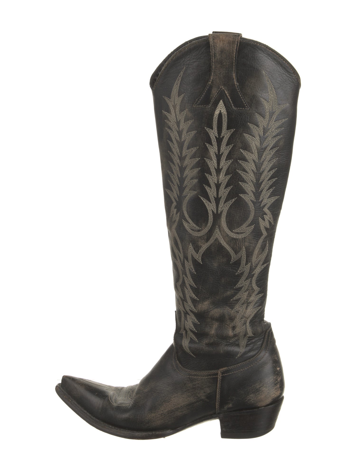 Old Gringo Leather Patterned Riding Boots