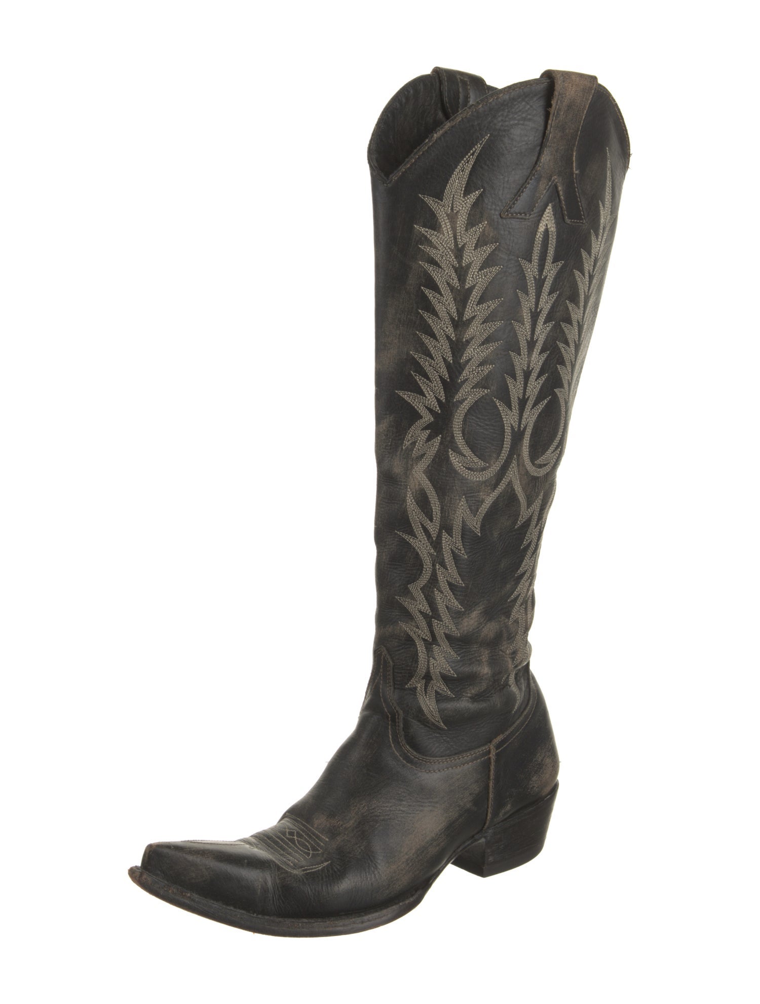 Old Gringo Leather Patterned Riding Boots