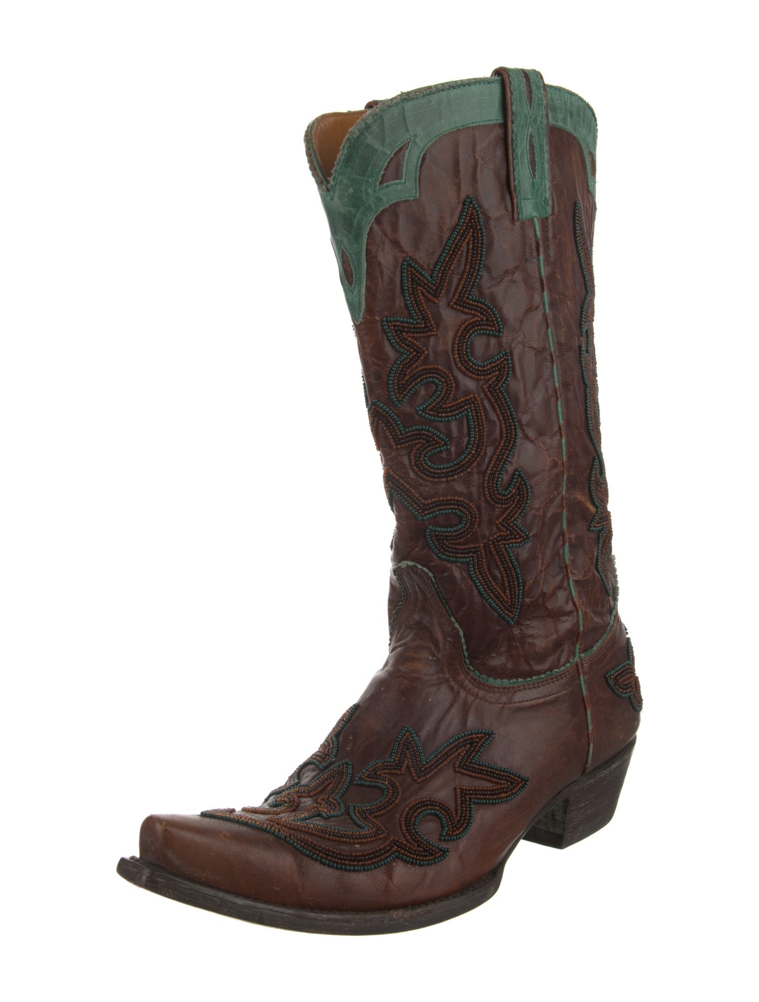 Old Gringo Leather Patterned Western Boots