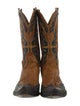 Old Gringo Leather Colorblock Pattern Western Boots