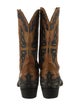 Old Gringo Leather Colorblock Pattern Western Boots