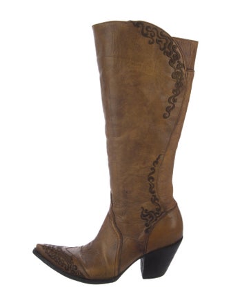 Old Gringo Leather Patterned Western Boots