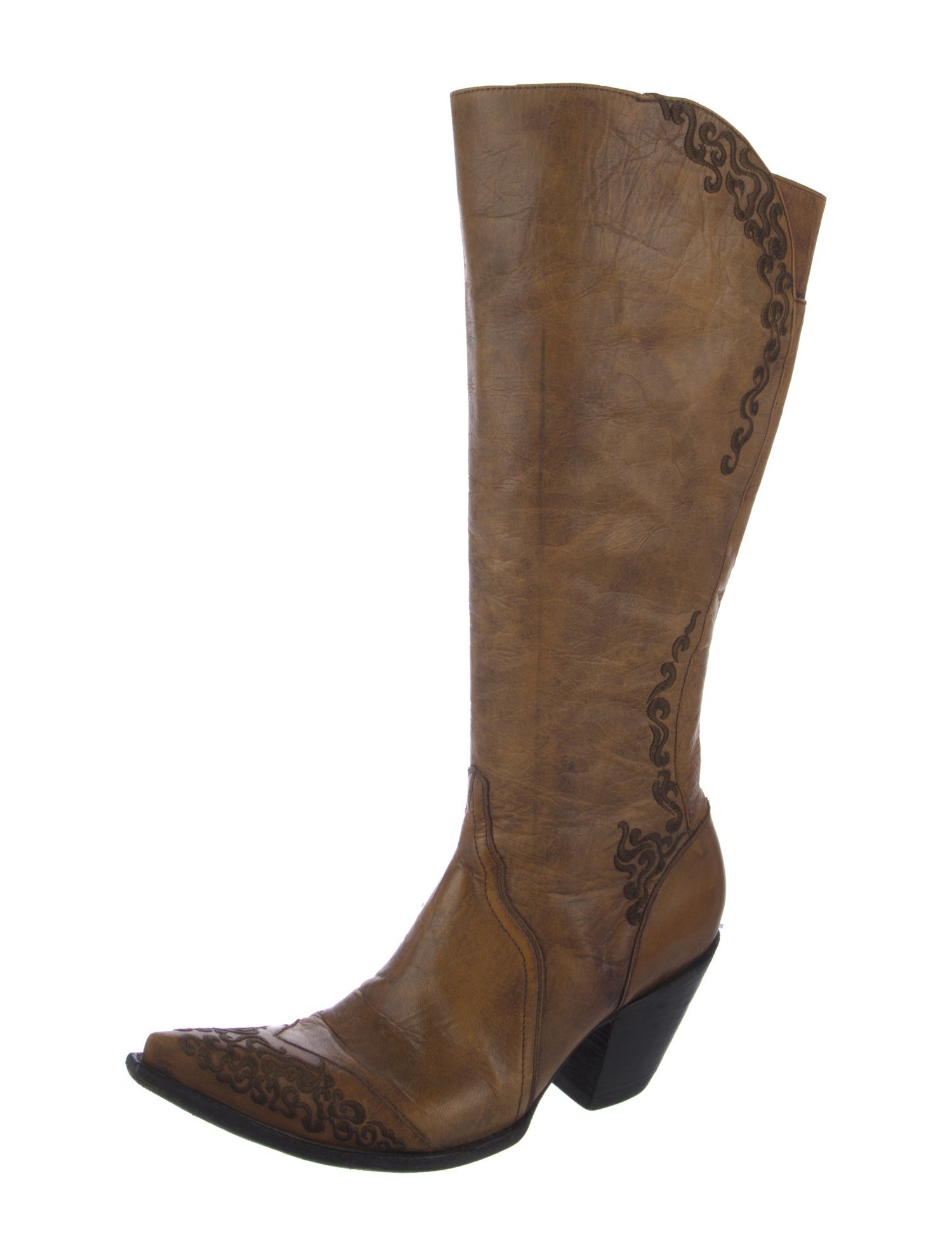 Old Gringo Leather Patterned Western Boots