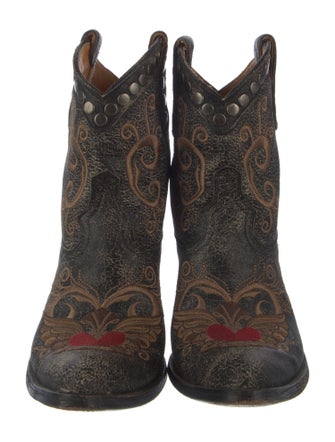 Old Gringo Leather Patterned Western Boots