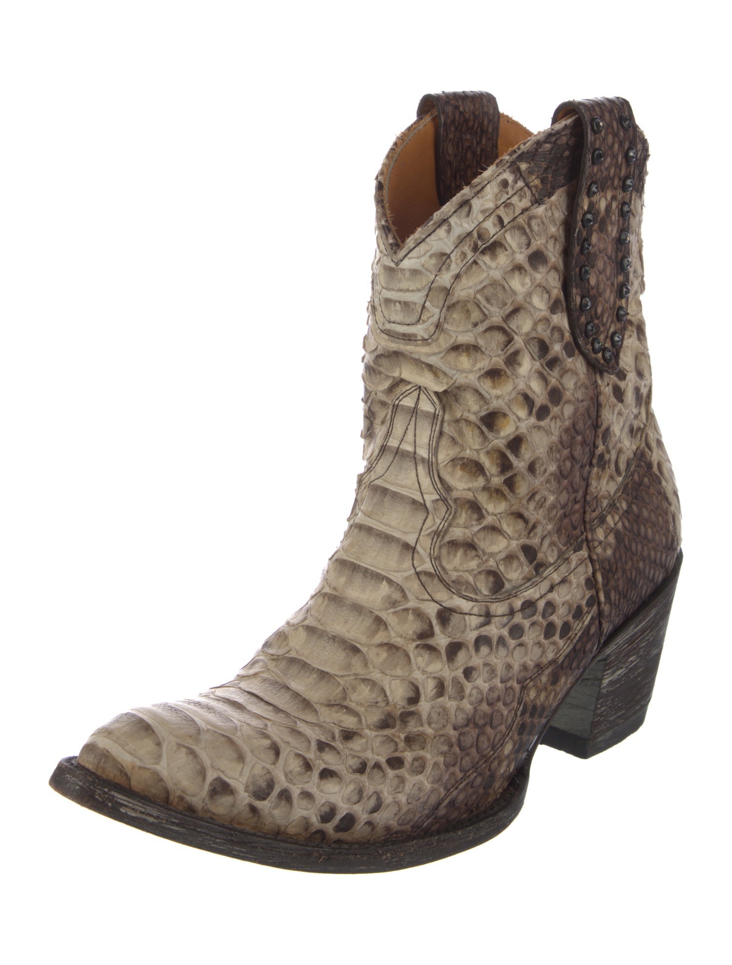 Old Gringo Snakeskin Animal Print Western Boots