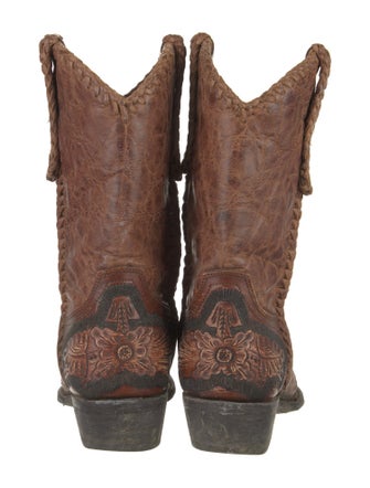 Old Gringo Leather Braided Accents Western Boots