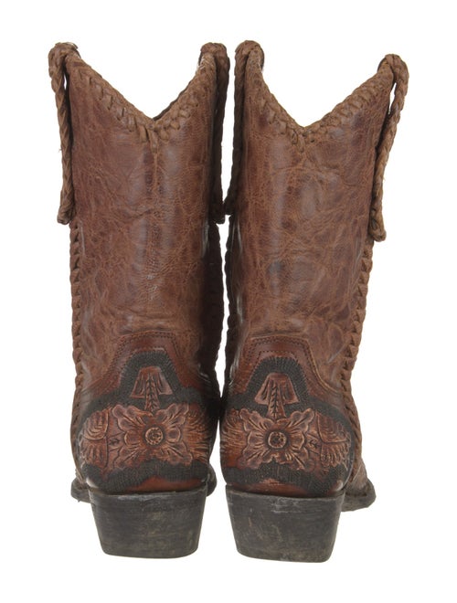Old Gringo Leather Braided Accents Western Boots