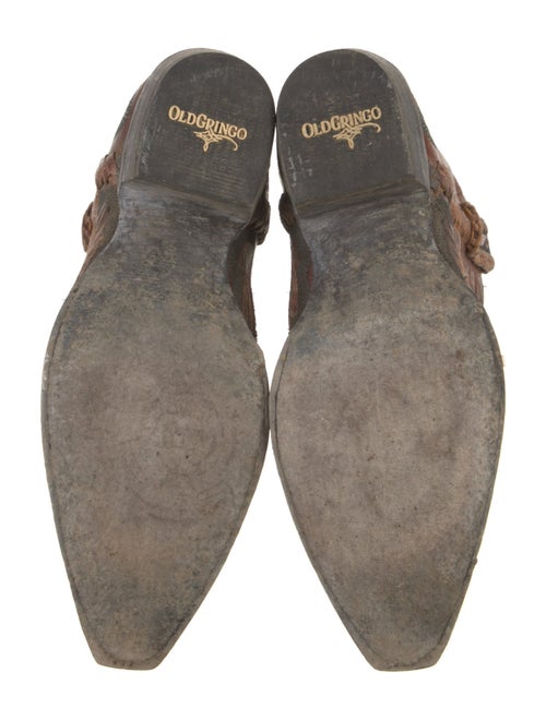 Old Gringo Leather Braided Accents Western Boots