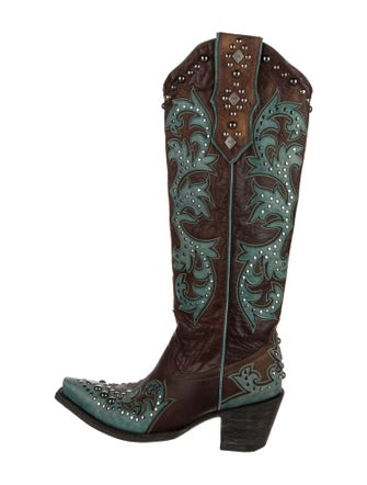 Old Gringo Leather Patterned Western Boots