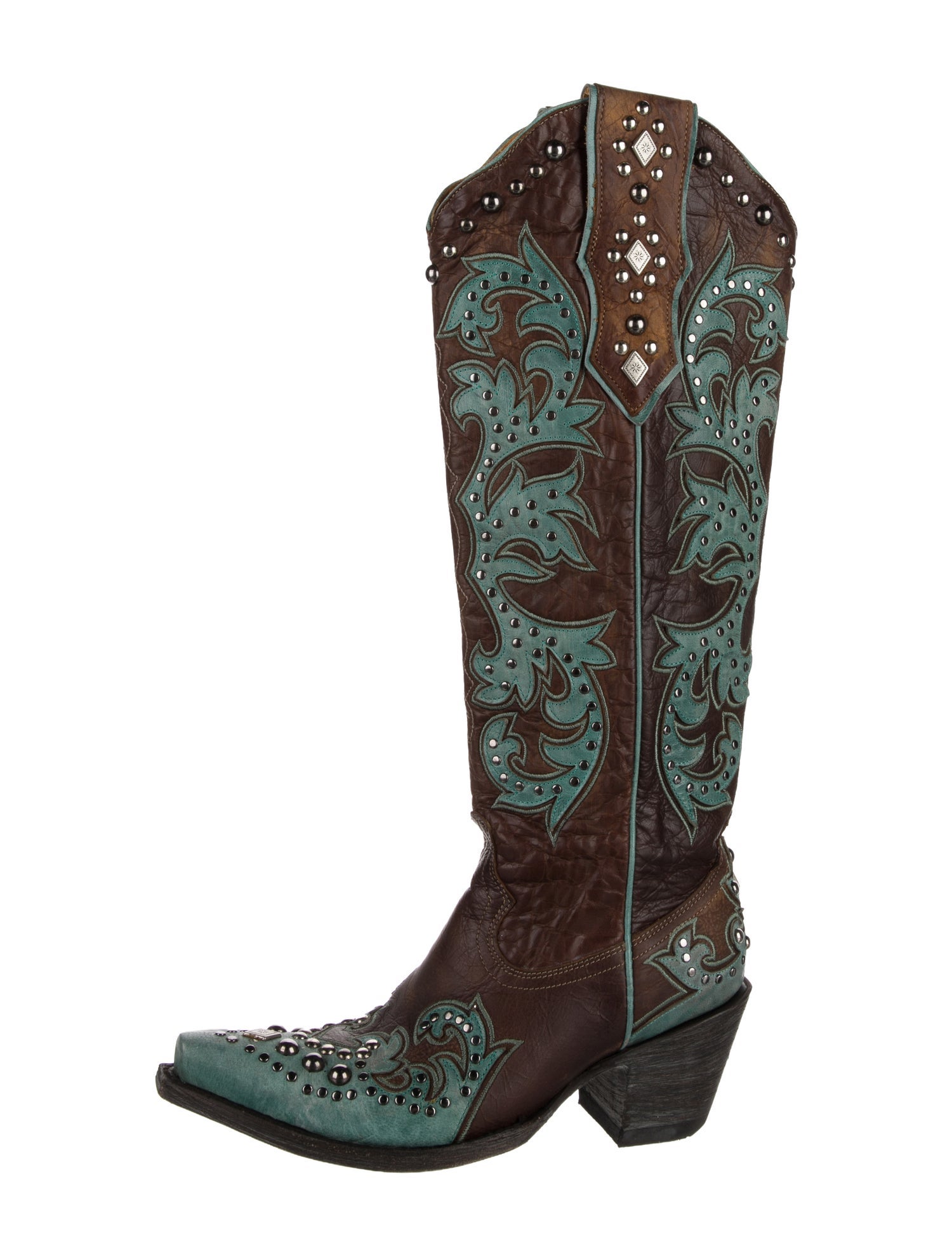 Old Gringo Leather Patterned Western Boots