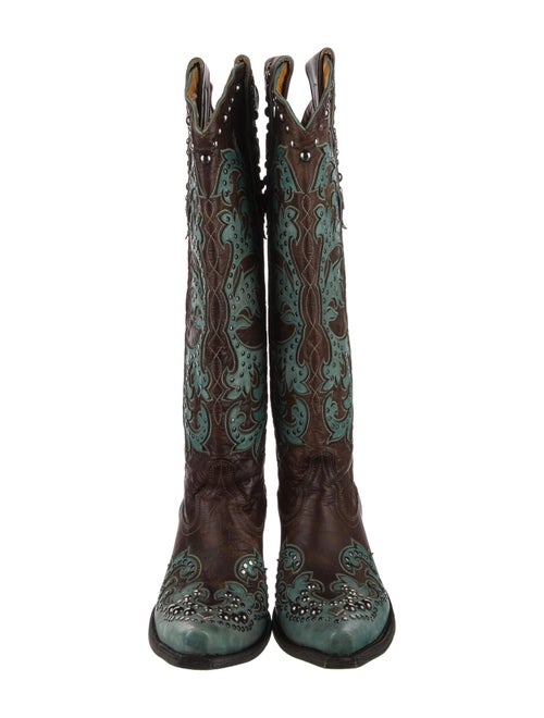 Old Gringo Leather Patterned Western Boots