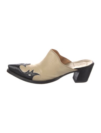 Old Gringo Leather Colorblock Pattern Mules