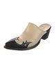 Old Gringo Leather Colorblock Pattern Mules